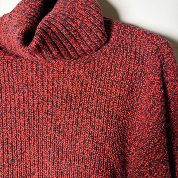 Sanctuary Relaxed Neck Red & Black Sweater Size Large - Picture 5 of 6